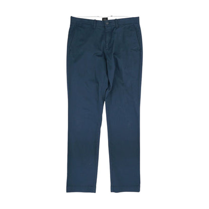 Navy Solid Chino Pants