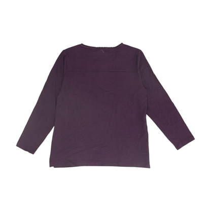 Purple Petite Blouse