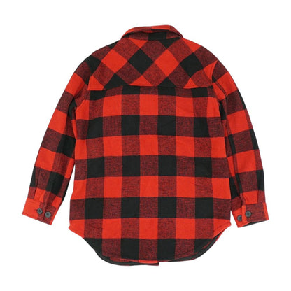 Red Plaid Flannel Button Down