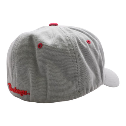 Gray Ohio State Buckeyes Ballcap Hat