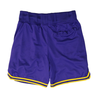 Purple Los Angeles Lakers Active Shorts