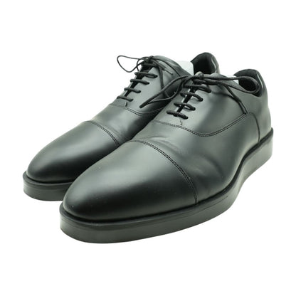 Black Leather Derby/oxford Dress Shoes