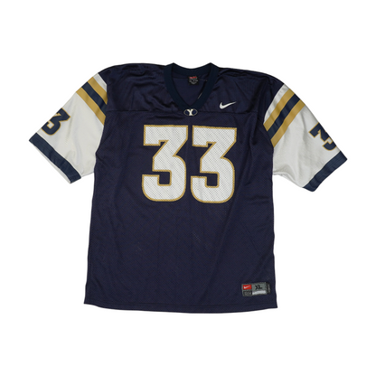 Men's Navy BYU Short Sleeve Jersey