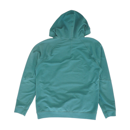 Green Solid Hoodie Pullover