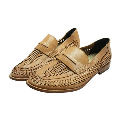 Brown Leather Loafer Dress Shoes