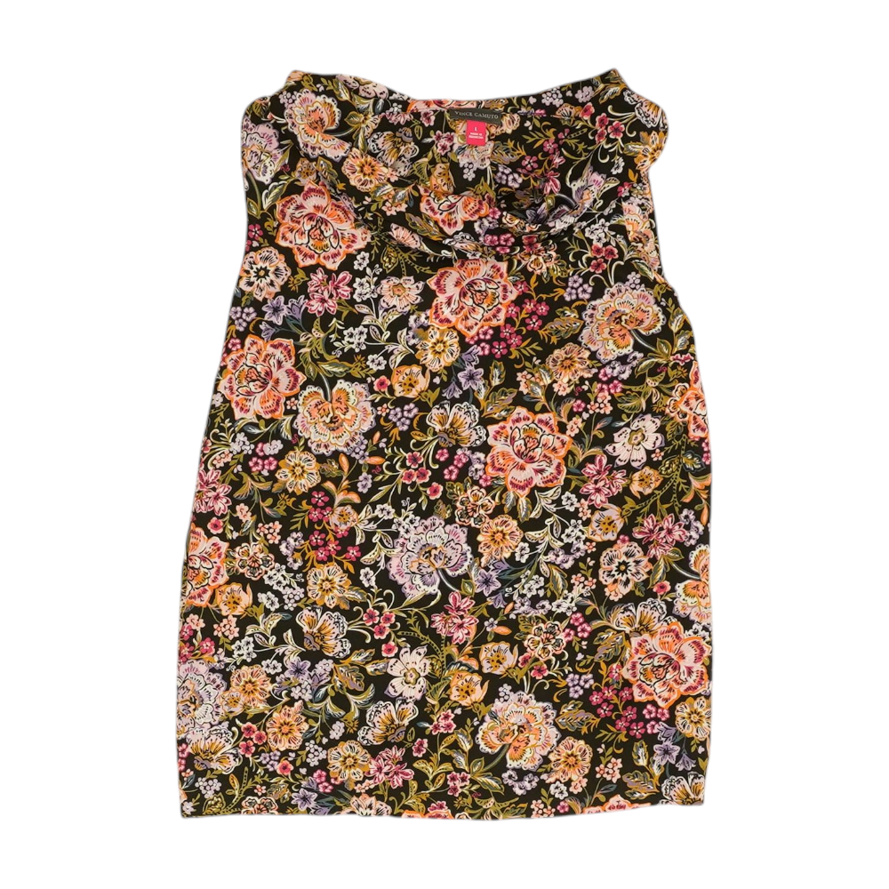 Black Floral Blouse