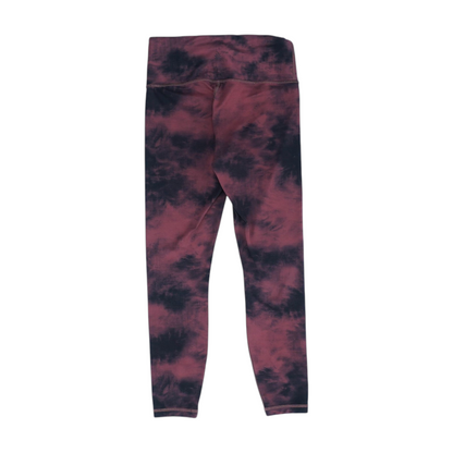 Red Tie-Dye Active Leggings