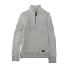 L.L.Bean Gray Solid 1/4 Zip Pullover – Image 1
