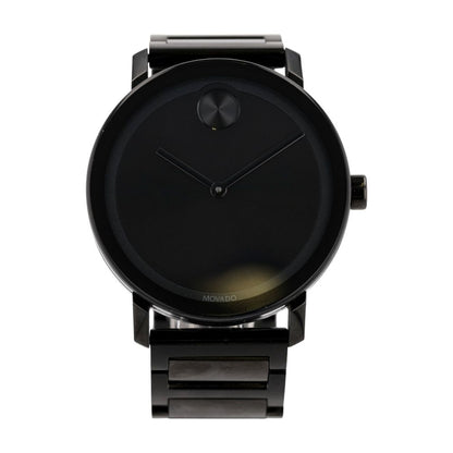 Black Stainless Steel Bold Evolution Watch W/ Black Dial