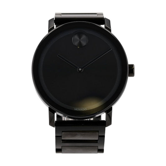 Black Stainless Steel Bold Evolution Watch W/ Black Dial