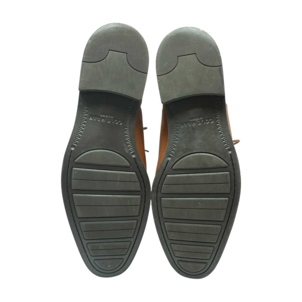 Brown Lace-Up Dress Shoes