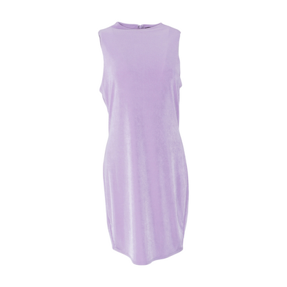 Purple Plus Mini Dress
