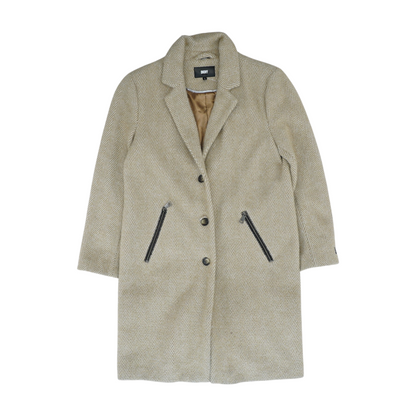 Tan Chevron Coat