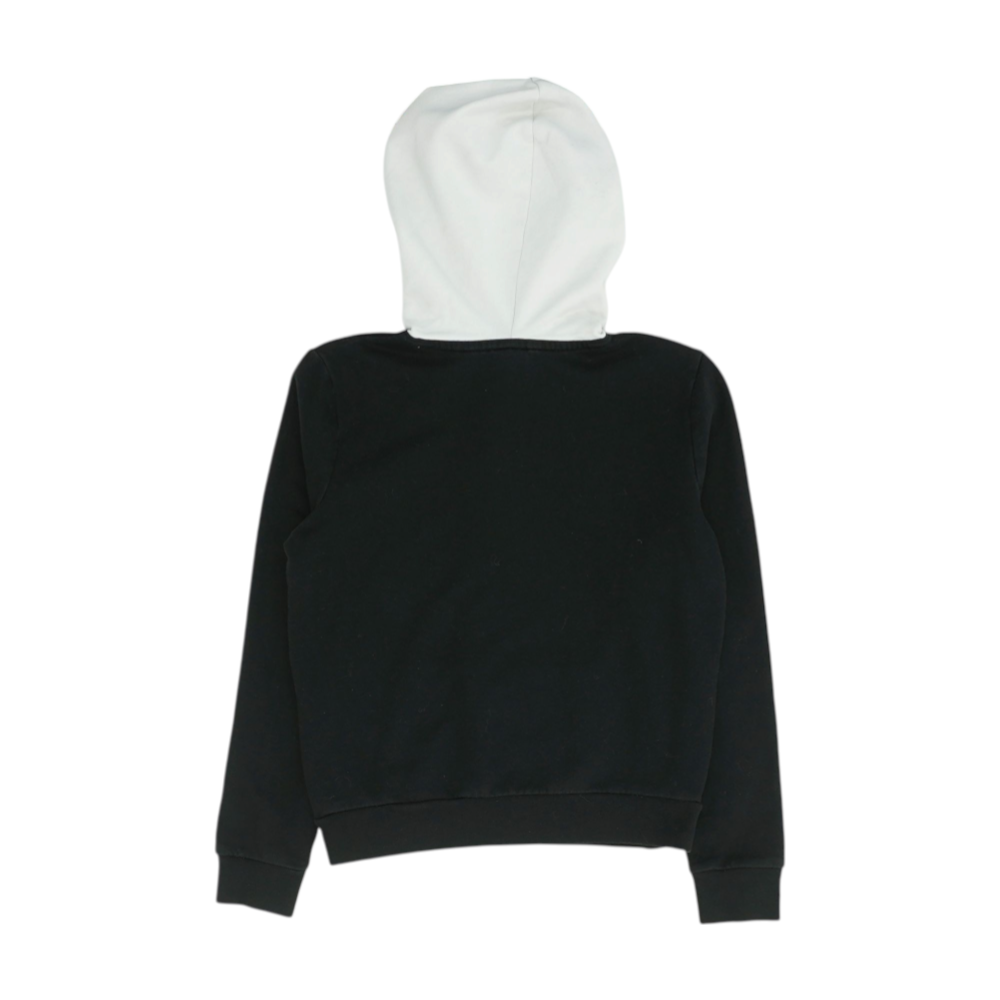 PINK Victoria's Secret Black Color Block Hoodie Pullover – Image 2
