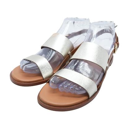 Gold Flat Sandals