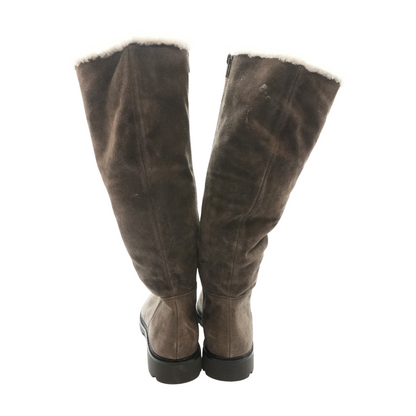 Brown Knee-High Boots