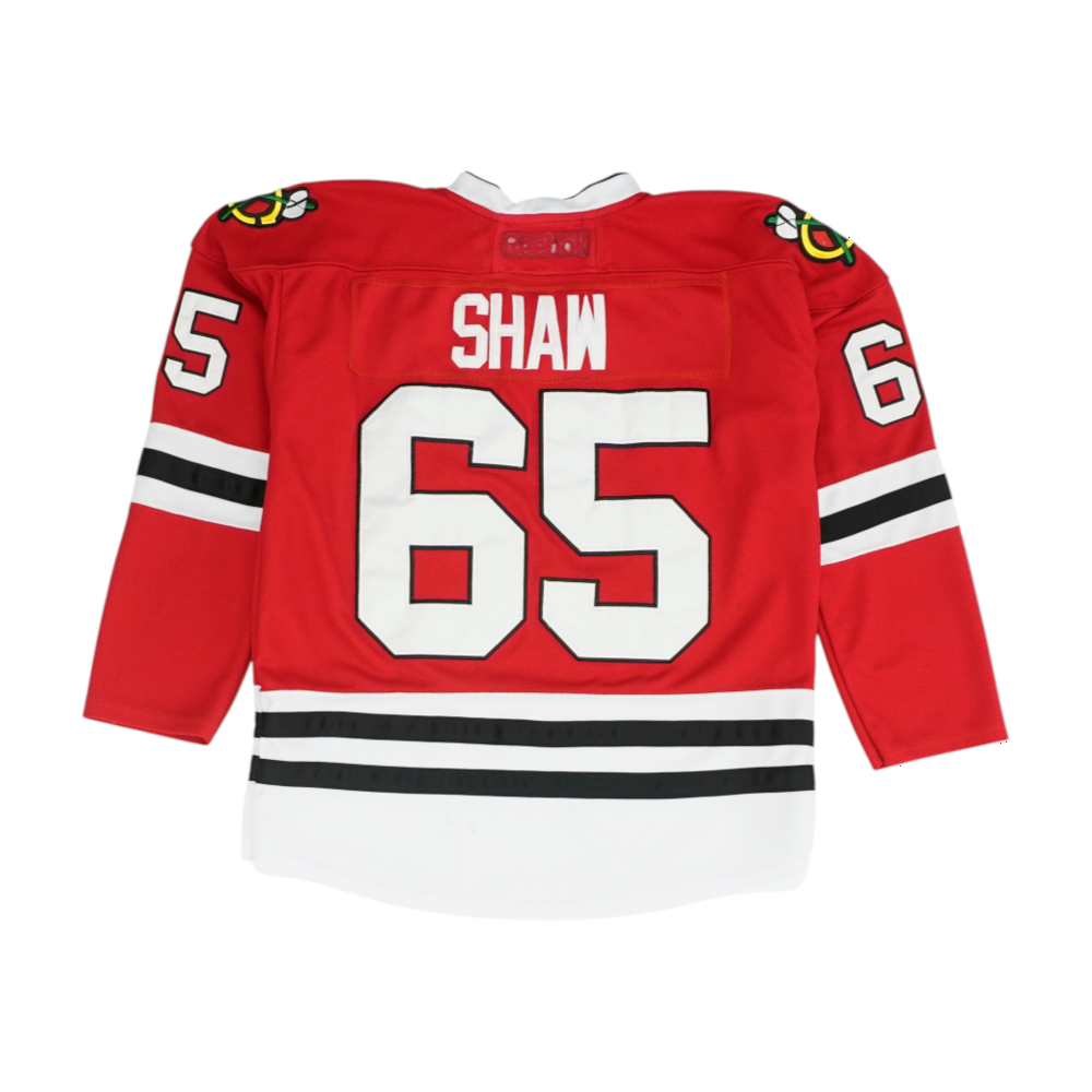 Men's Red Chicago Blackhawks Long Sleeve Jersey