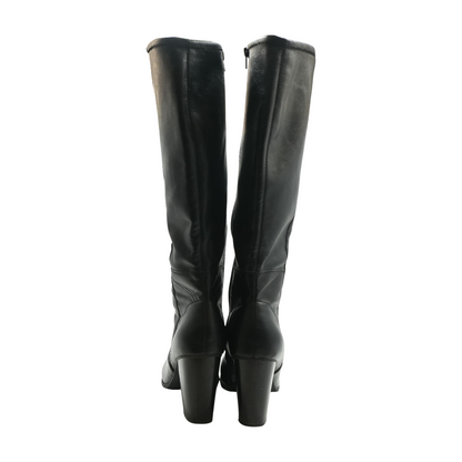 Black Knee-High Boots