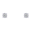 1/2 ctw 14K White Gold Diamond Stud Earrings