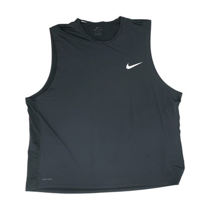 Black Big & Tall Solid Active Tank