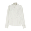 White Solid Active Jacket