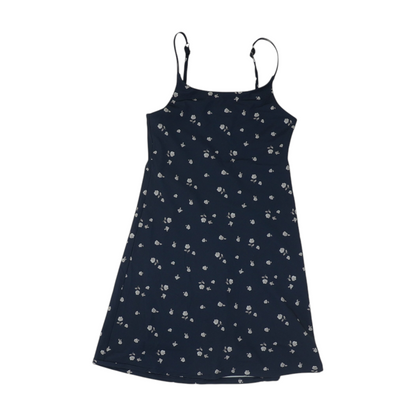 Navy Floral Dress