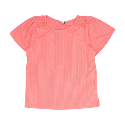 Coral Blouse