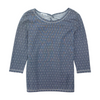 Blue Polka Dot Blouse