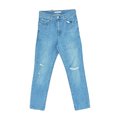Blue Straight Jeans