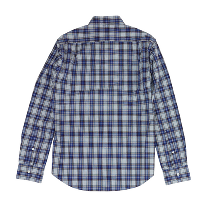 Multi Plaid Long Sleeve Button Down
