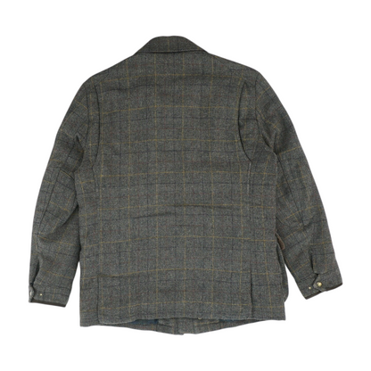 Gray Plaid Coat