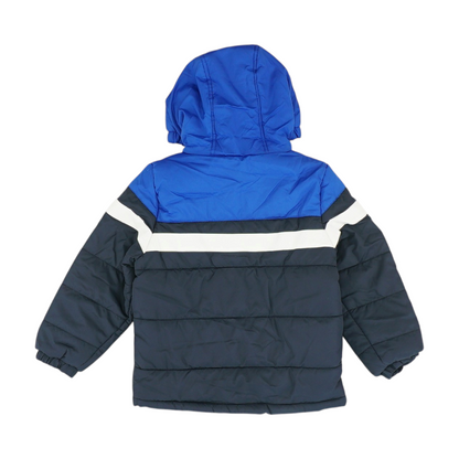 Multi Color Block Coat