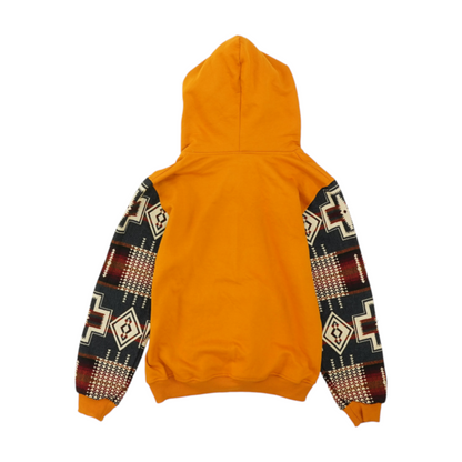Multi Color Block Hoodie Pullover