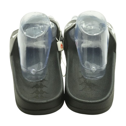 Black Casual Slide Sandals