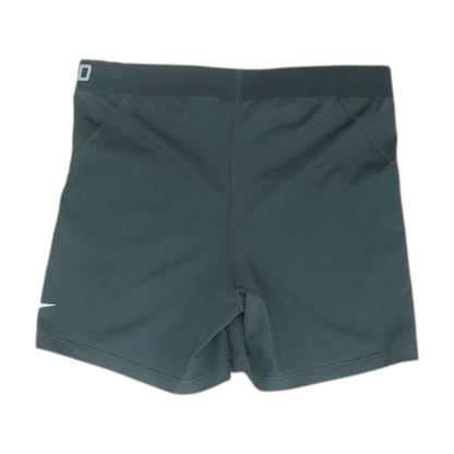 Black Solid Active Shorts