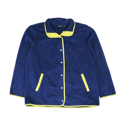 Navy Solid Active Jacket