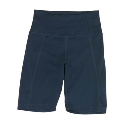 Navy Solid Active Shorts