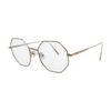 Gold LO2113 Geometric Prescription Eyewear