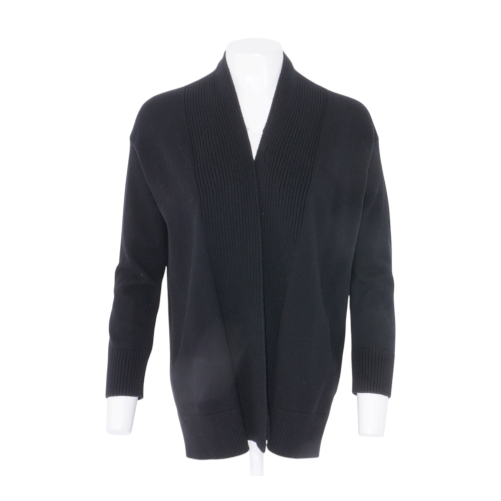 Black Cardigan Sweater