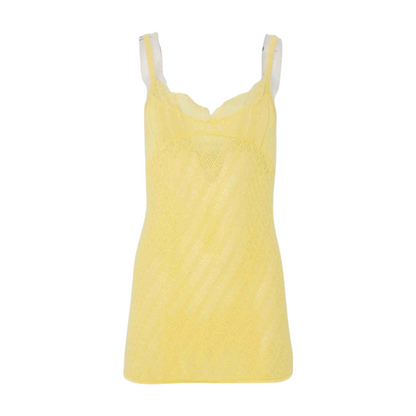 Yellow Mini Dress
