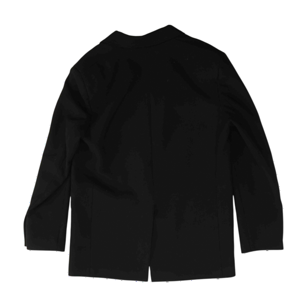 Black Solid Blazer