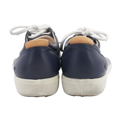 Navy Low-Top Athletic Shoes