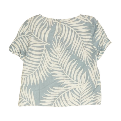 Blue Print Blouse