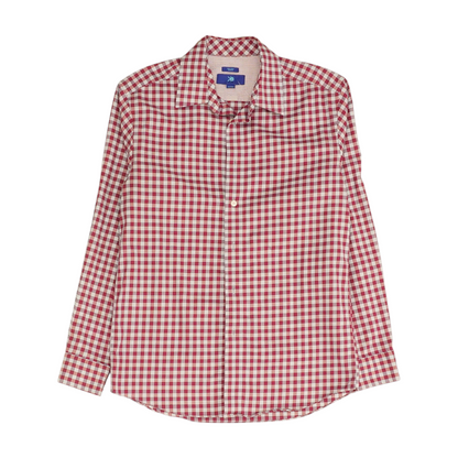 Multi Check Long Sleeve Button Down