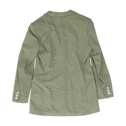 Vintage Green Solid Blazer