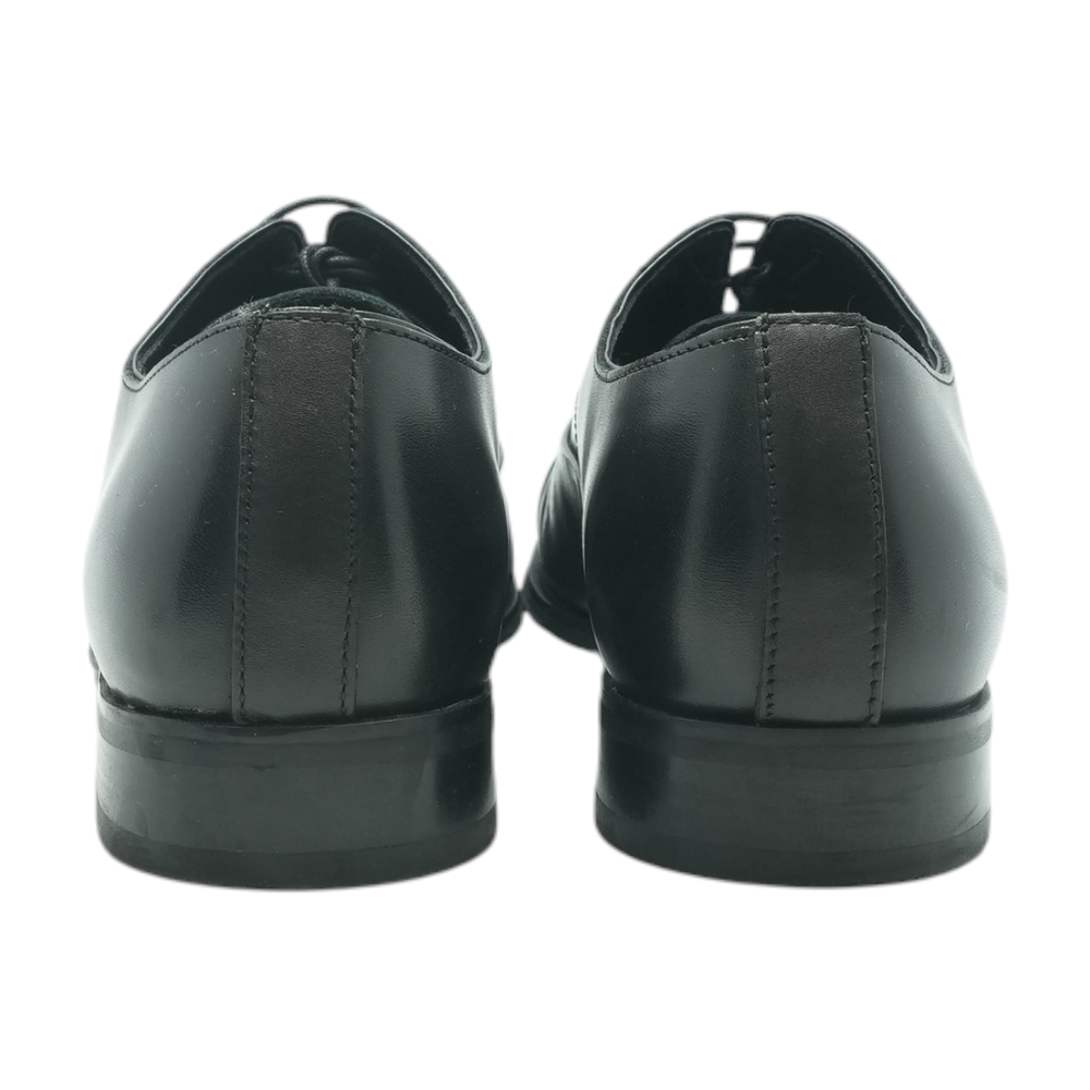 Black Lace-Up Dress Shoes