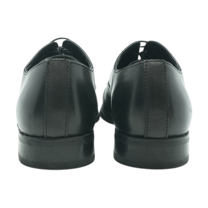 Black Lace-Up Dress Shoes