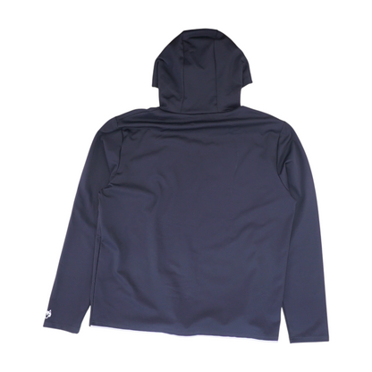 Black Solid Hoodie Pullover