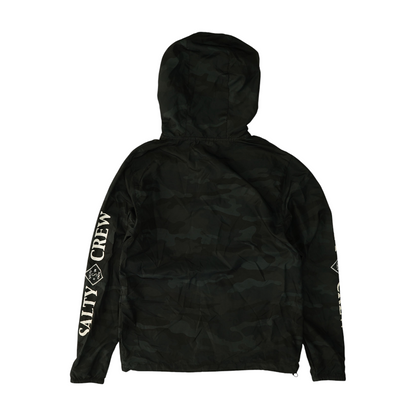 Charcoal Camo Rain Jacket