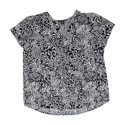 Black Print Blouse